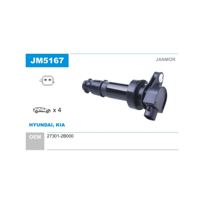 Bobine d'allumage JANMOR JM5167