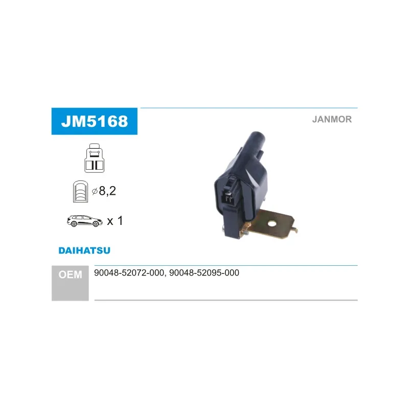 Bobine d'allumage JANMOR JM5168