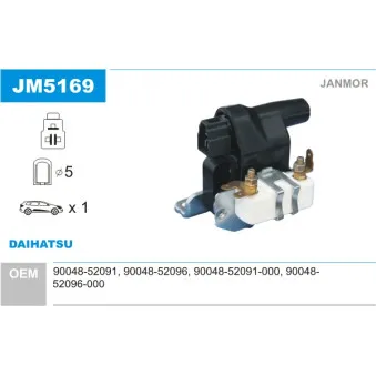 Bobine d'allumage JANMOR JM5169