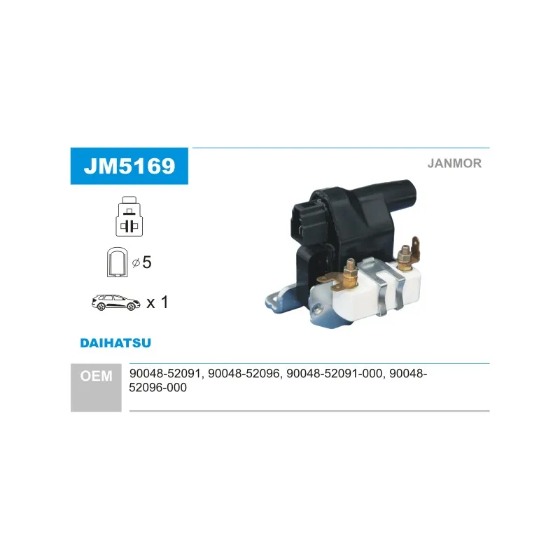 Bobine d'allumage JANMOR JM5169