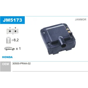 Bobine d'allumage JANMOR JM5173
