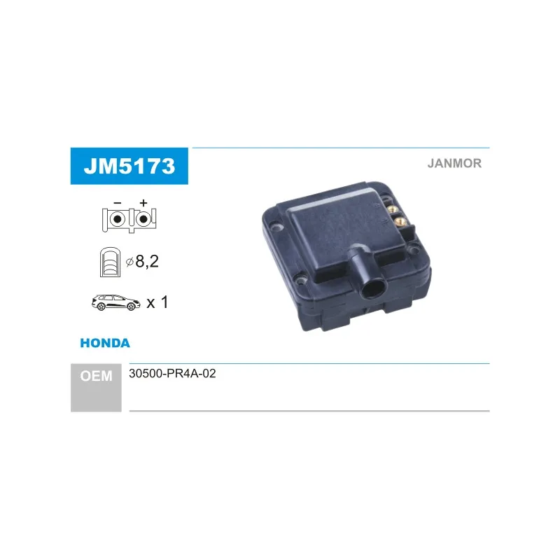 Bobine d'allumage JANMOR JM5173