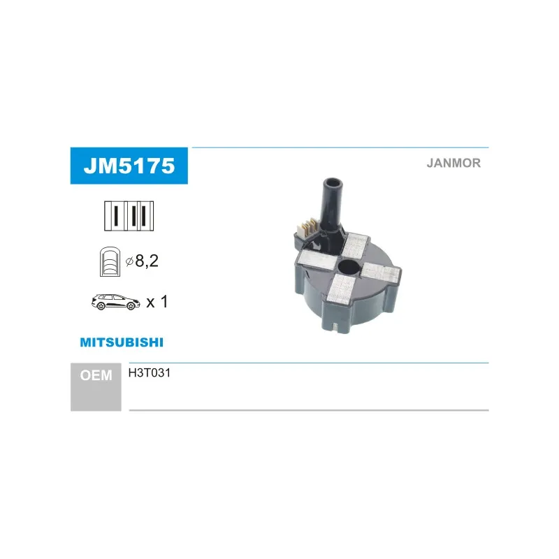 Bobine d'allumage JANMOR JM5175