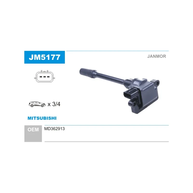 Bobine d'allumage JANMOR JM5177