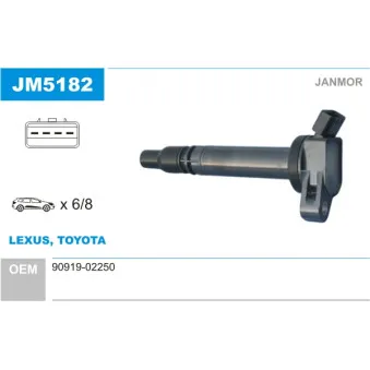 Bobine d'allumage JANMOR JM5182