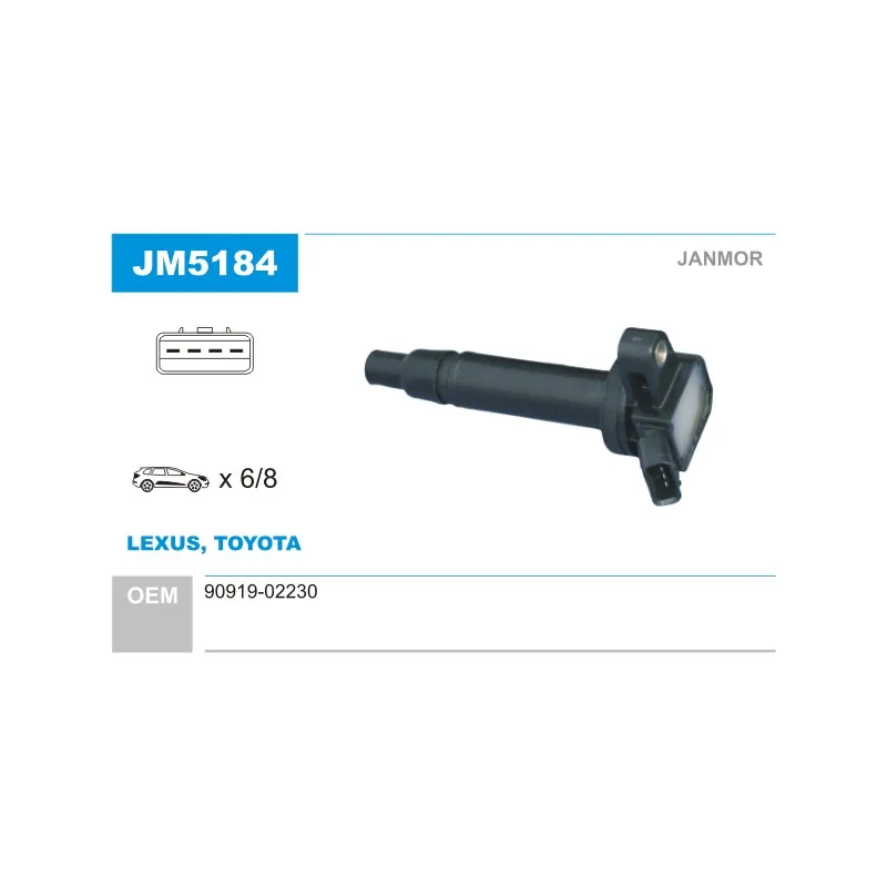 Bobine d'allumage JANMOR JM5184