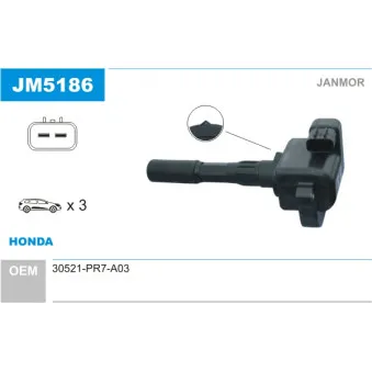 Bobine d'allumage JANMOR JM5186