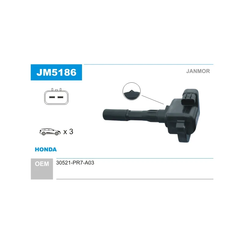 Bobine d'allumage JANMOR JM5186