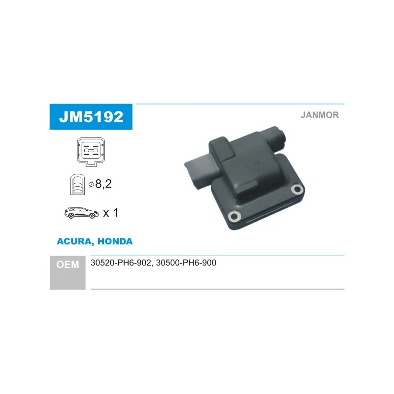 Bobine d'allumage JANMOR JM5192