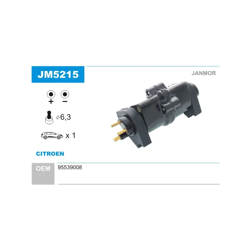 Bobine d'allumage JANMOR JM5215