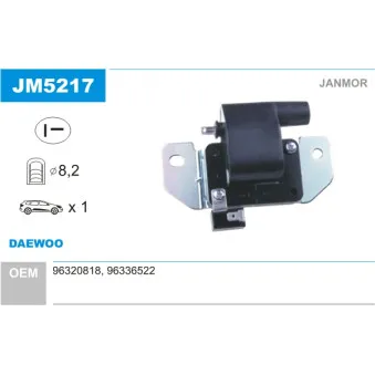 Bobine d'allumage JANMOR JM5217