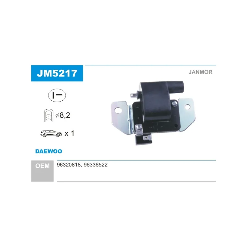 Bobine d'allumage JANMOR JM5217