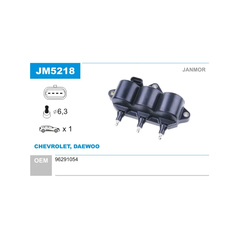 Bobine d'allumage JANMOR JM5218