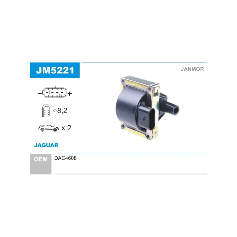 Bobine d'allumage JANMOR JM5221