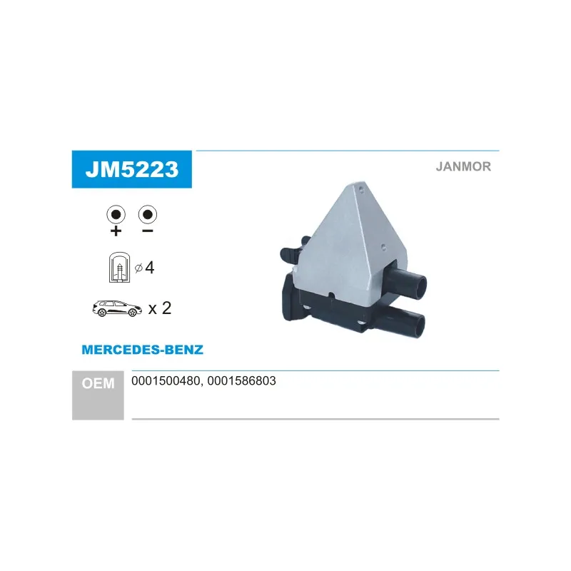 Bobine d'allumage JANMOR JM5223