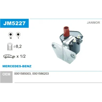Bobine d'allumage JANMOR JM5227