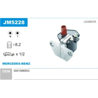 Bobine d'allumage JANMOR JM5228