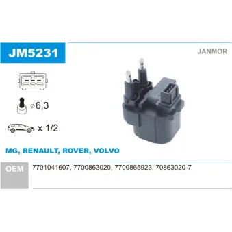Bobine d'allumage JANMOR JM5231