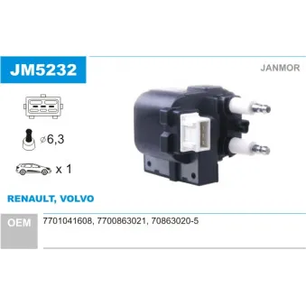 Bobine d'allumage JANMOR JM5232