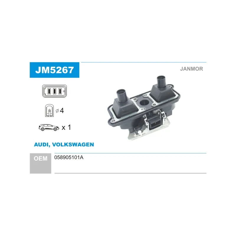 Bobine d'allumage JANMOR JM5267