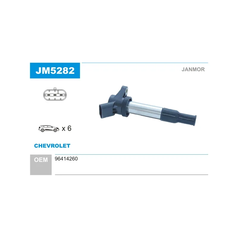 Bobine d'allumage JANMOR JM5282