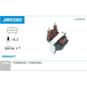 Bobine d'allumage JANMOR JM5285
