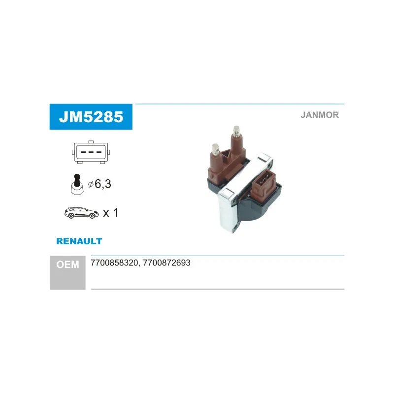 Bobine d'allumage JANMOR JM5285