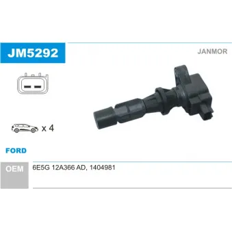 Bobine d'allumage JANMOR JM5292