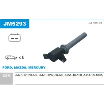 Bobine d'allumage JANMOR JM5293