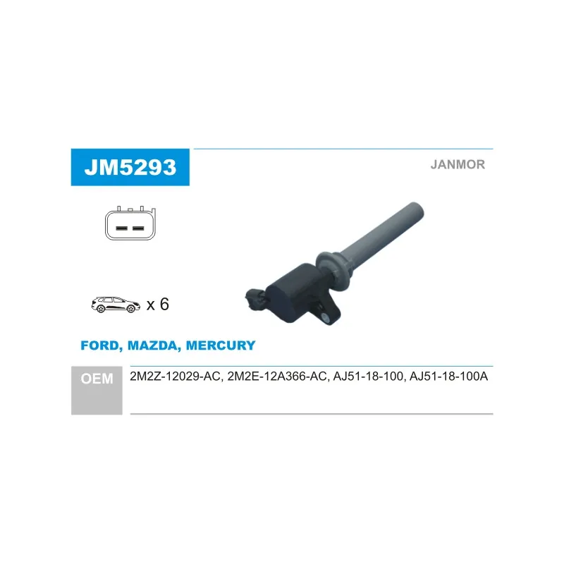 Bobine d'allumage JANMOR JM5293