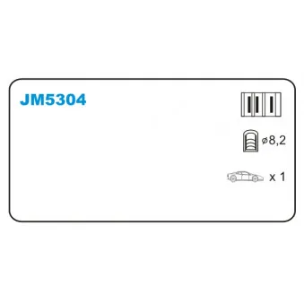 Bobine d'allumage JANMOR JM5304