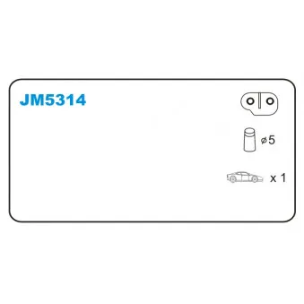 Bobine d'allumage JANMOR JM5314