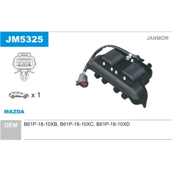 Bobine d'allumage JANMOR JM5325