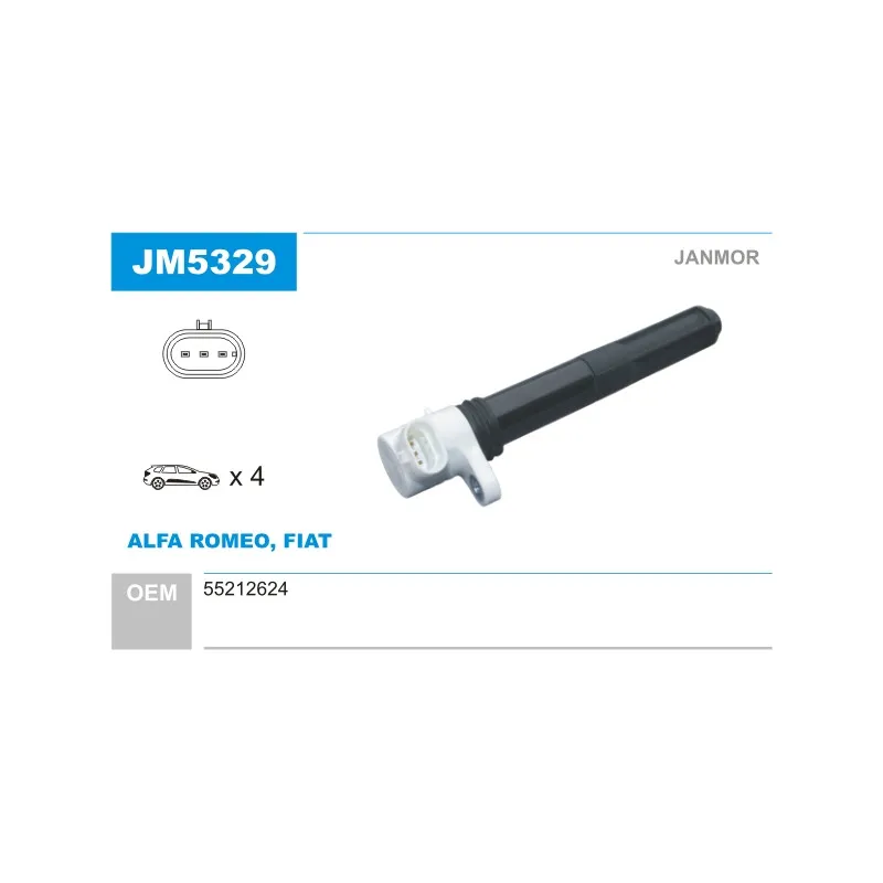 Bobine d'allumage JANMOR JM5329