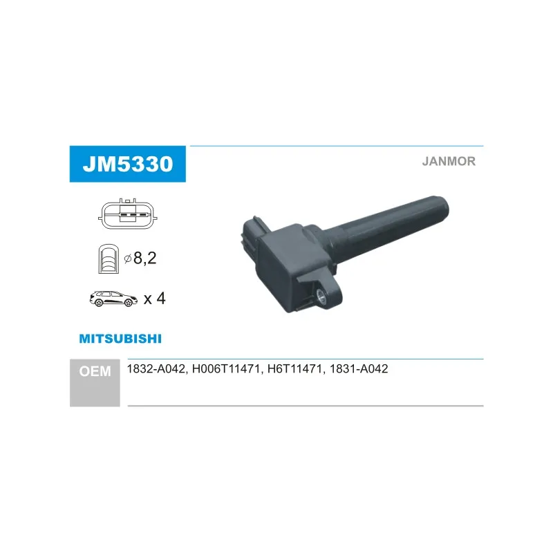 Bobine d'allumage JANMOR JM5330
