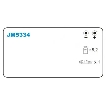 Bobine d'allumage JANMOR JM5334