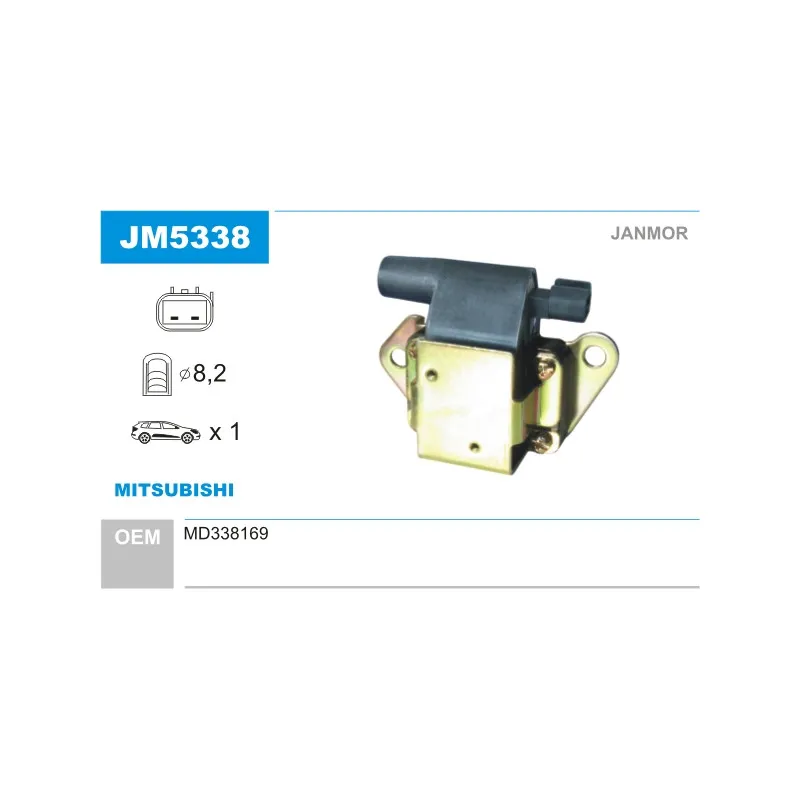 Bobine d'allumage JANMOR JM5338