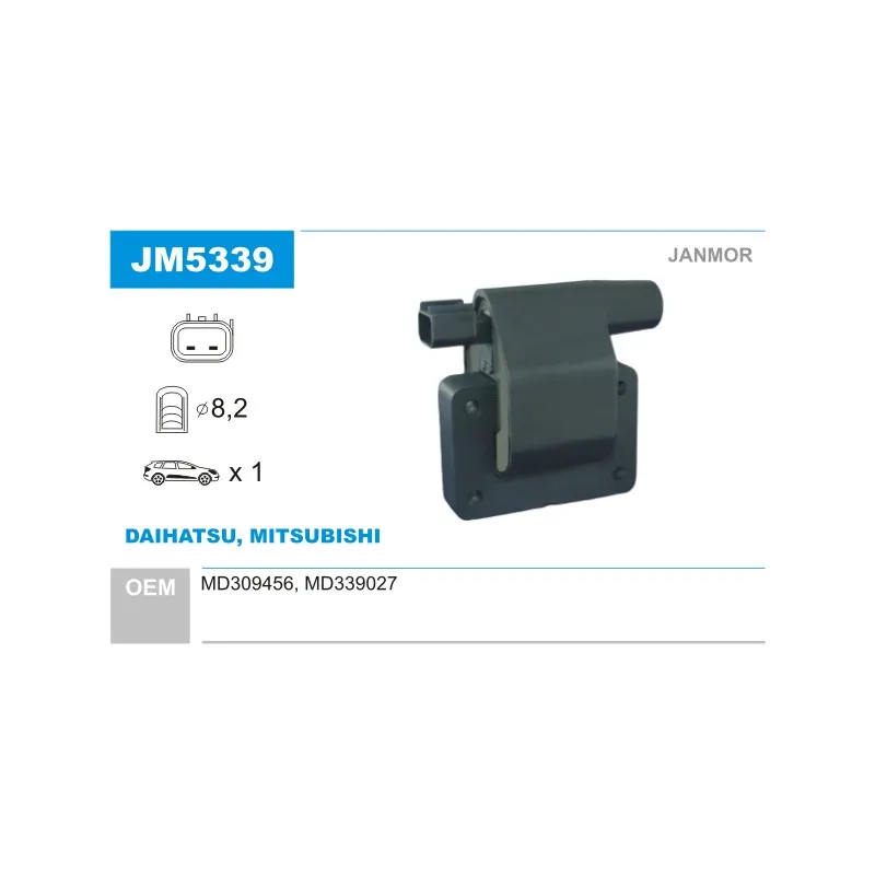 Bobine d'allumage JANMOR JM5339