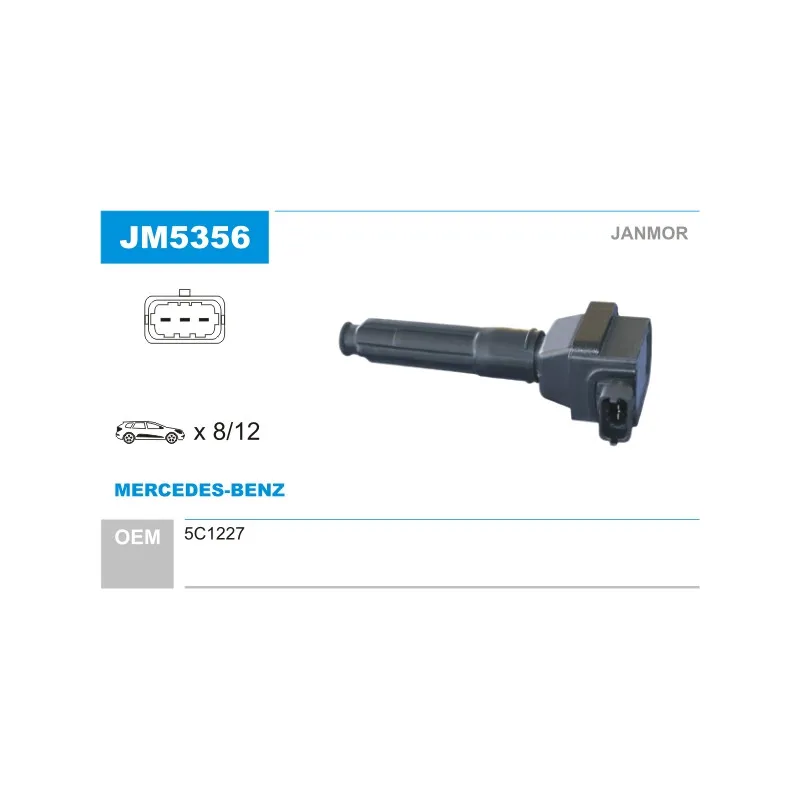 Bobine d'allumage JANMOR JM5356