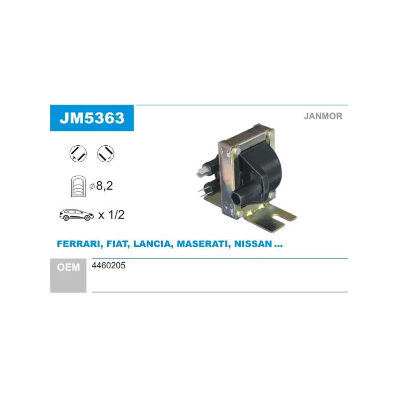 Bobine d'allumage JANMOR JM5363
