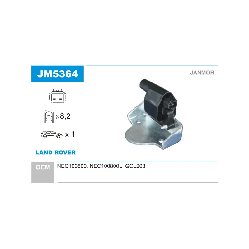 Bobine d'allumage JANMOR JM5364