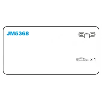 Bobine d'allumage JANMOR JM5368