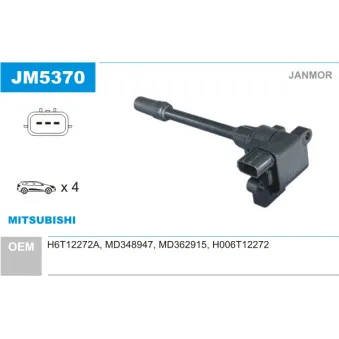 Bobine d'allumage JANMOR JM5370