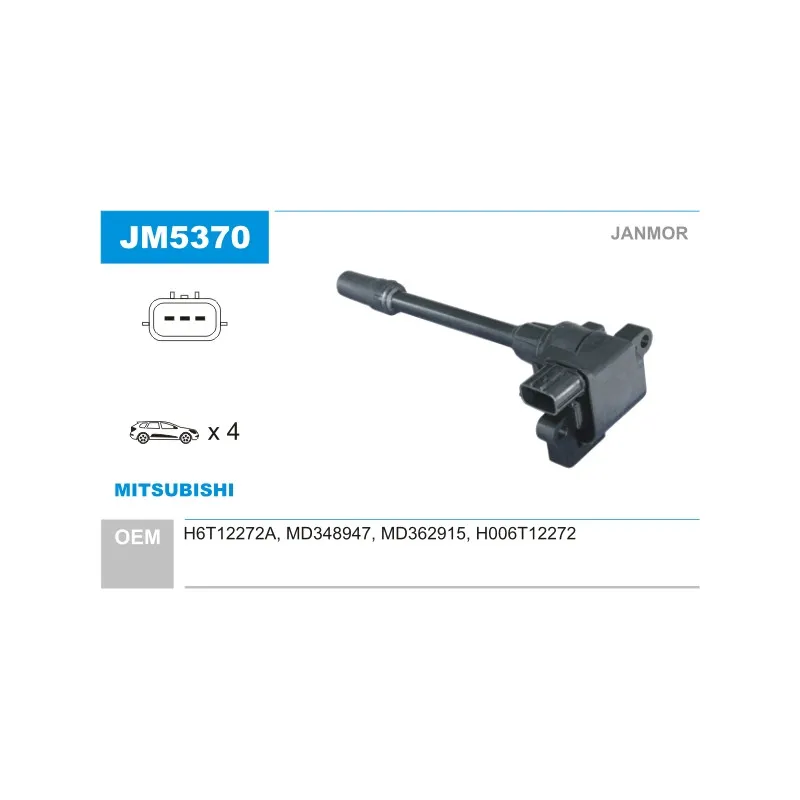 Bobine d'allumage JANMOR JM5370