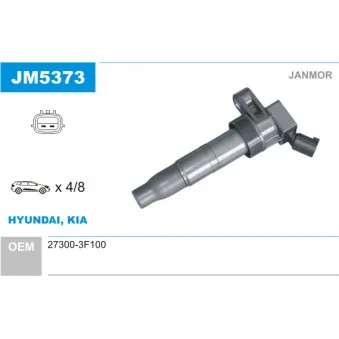 Bobine d'allumage JANMOR JM5373