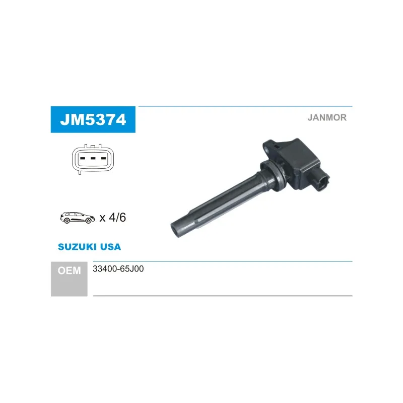 Bobine d'allumage JANMOR JM5374