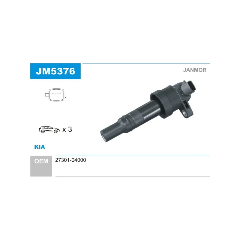 Bobine d'allumage JANMOR JM5376