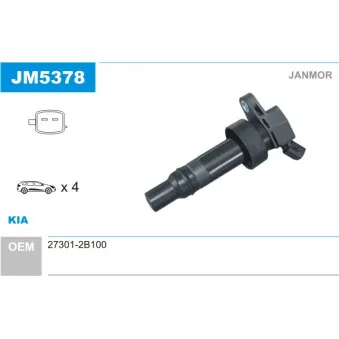 Bobine d'allumage JANMOR JM5378