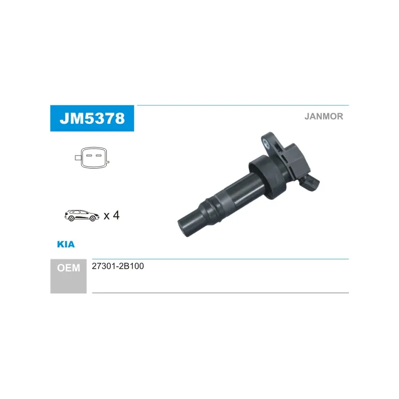 Bobine d'allumage JANMOR JM5378