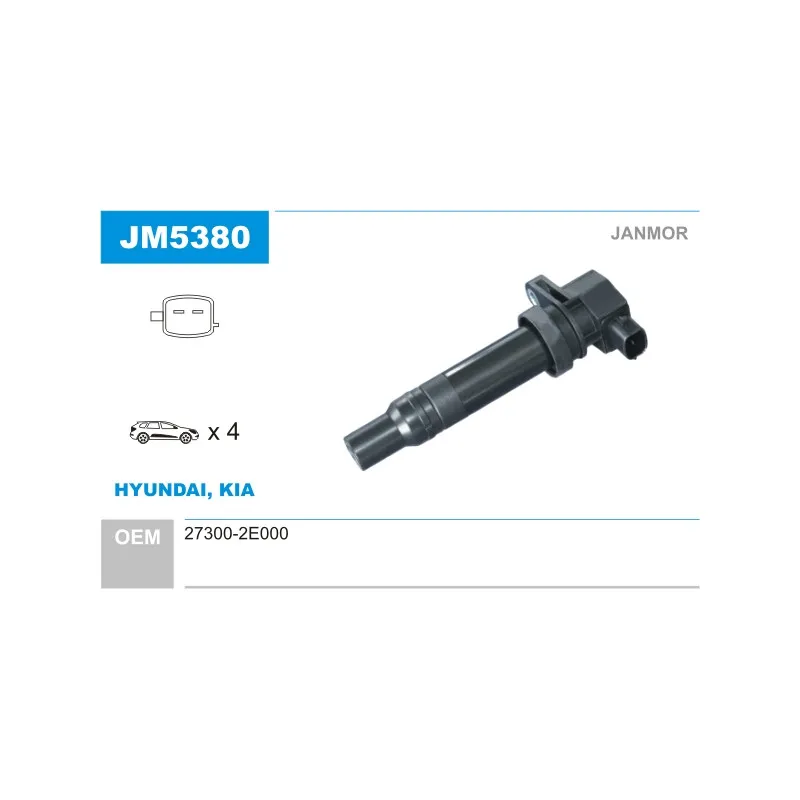 Bobine d'allumage JANMOR JM5380